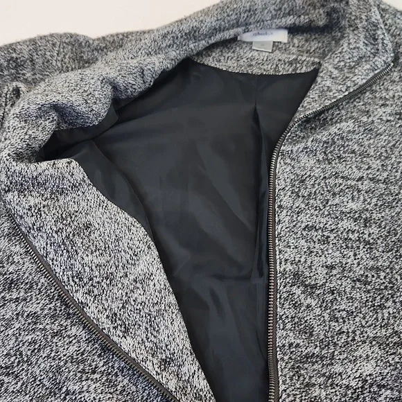 CJ Banks Marbled Bomber Style Jacket. Size 2X - Picture 9 of 9